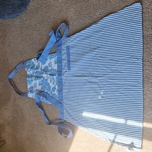 Blue apron 2nd photo show stain or Discoloration